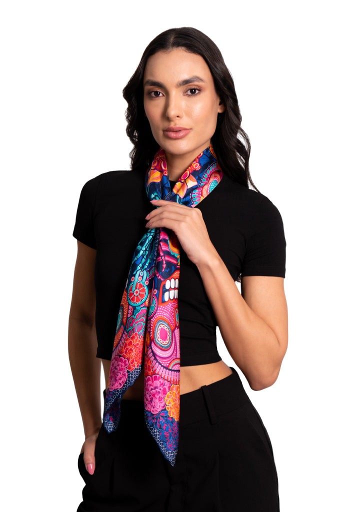 Mascada Dia de Muertos Catrina  90 cm