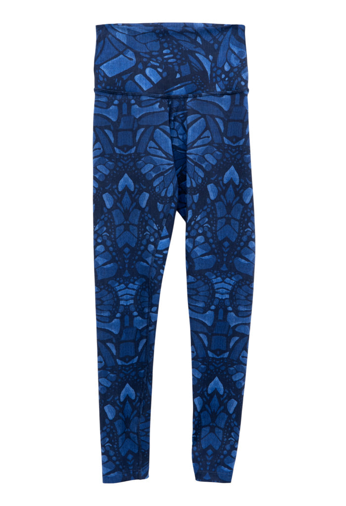 Leggins Metztli Vuelo de Mariposa Mezclilla