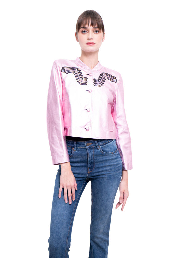 Bomber Xochisuatl Diosas Rosa