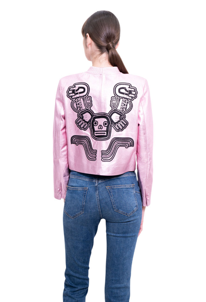 Bomber Xochisuatl Diosas Rosa