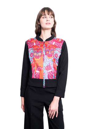 Bomber Okomej Día de Muertos Mictlán Naranja