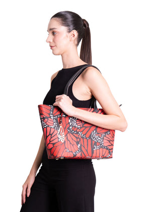 Tote K'iin Saffiano Mariposa Macro