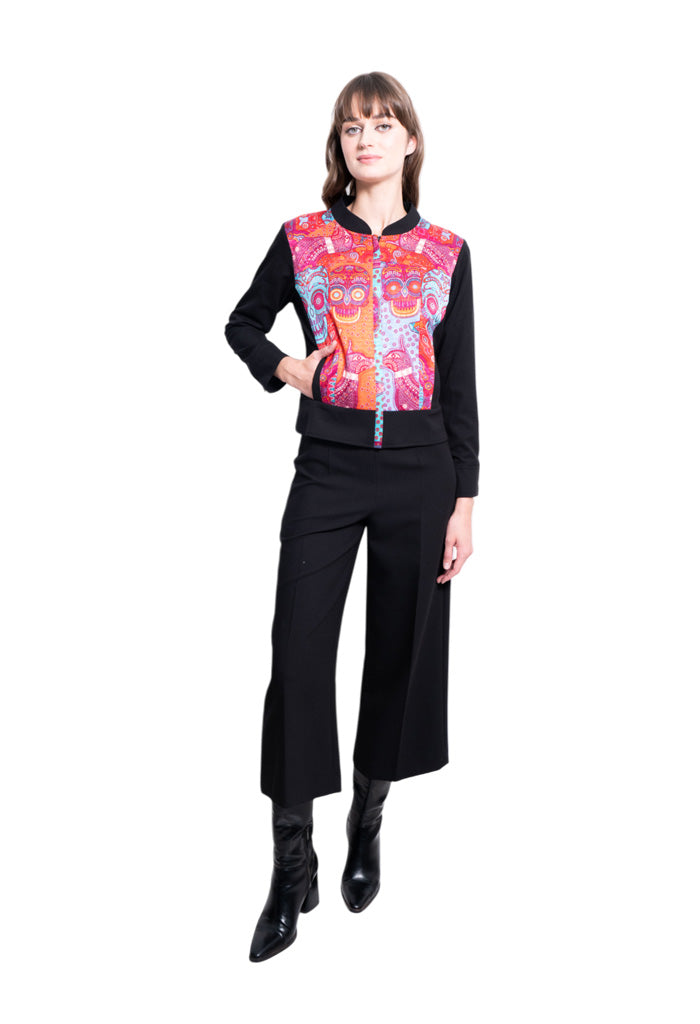 Bomber Okomej Día de Muertos Mictlán Naranja