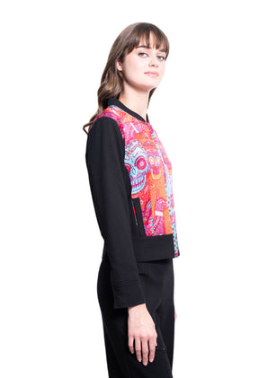 Bomber Okomej Día de Muertos Mictlán Naranja