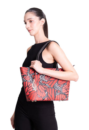 Tote K'iin Saffiano Mariposa Macro