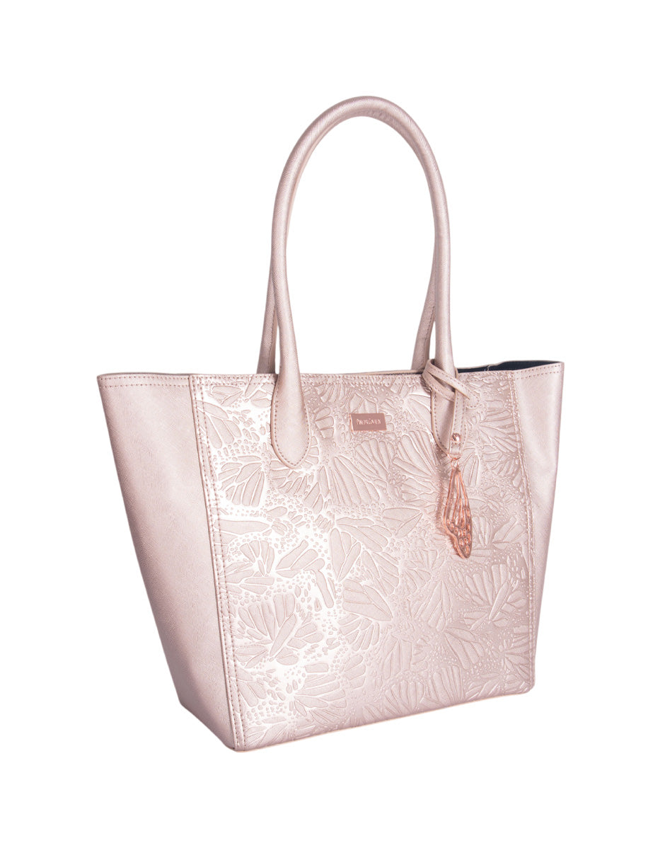 Tote Kuuch Saffiano Grabado Mariposa