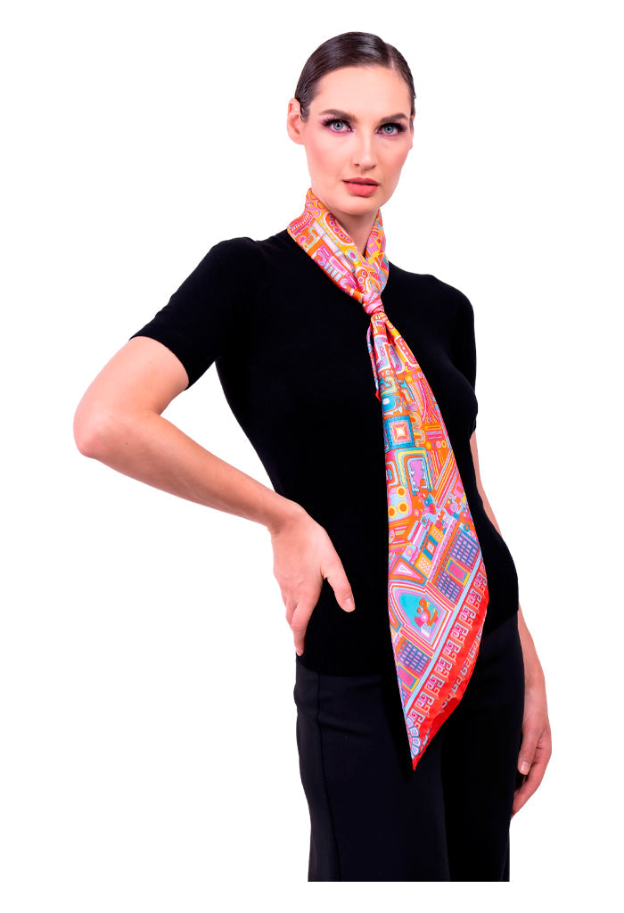 Mascada Ruta Puuc 90 cm