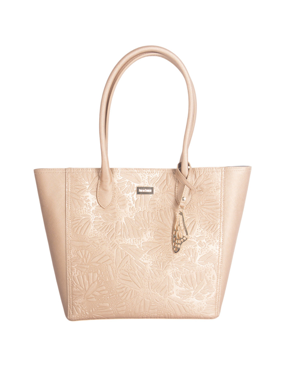 Tote Kuuch Saffiano Grabado Mariposa