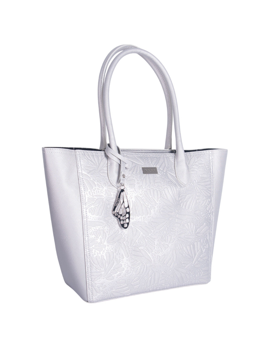 Tote Kuuch Saffiano Grabado Mariposa