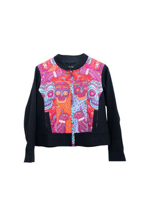 Bomber Okomej Día de Muertos Mictlán Naranja