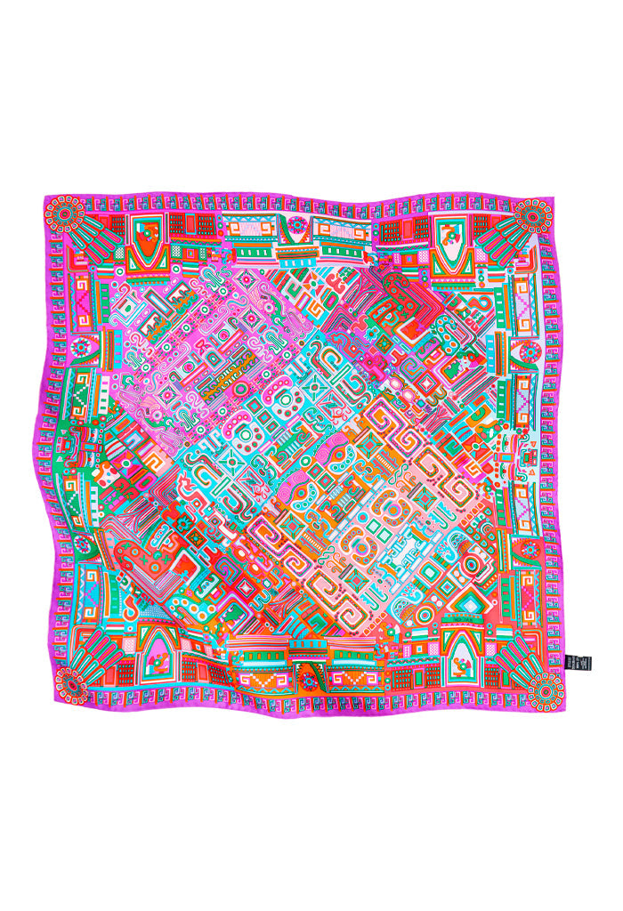 Mascada Ruta Puuc 90 cm