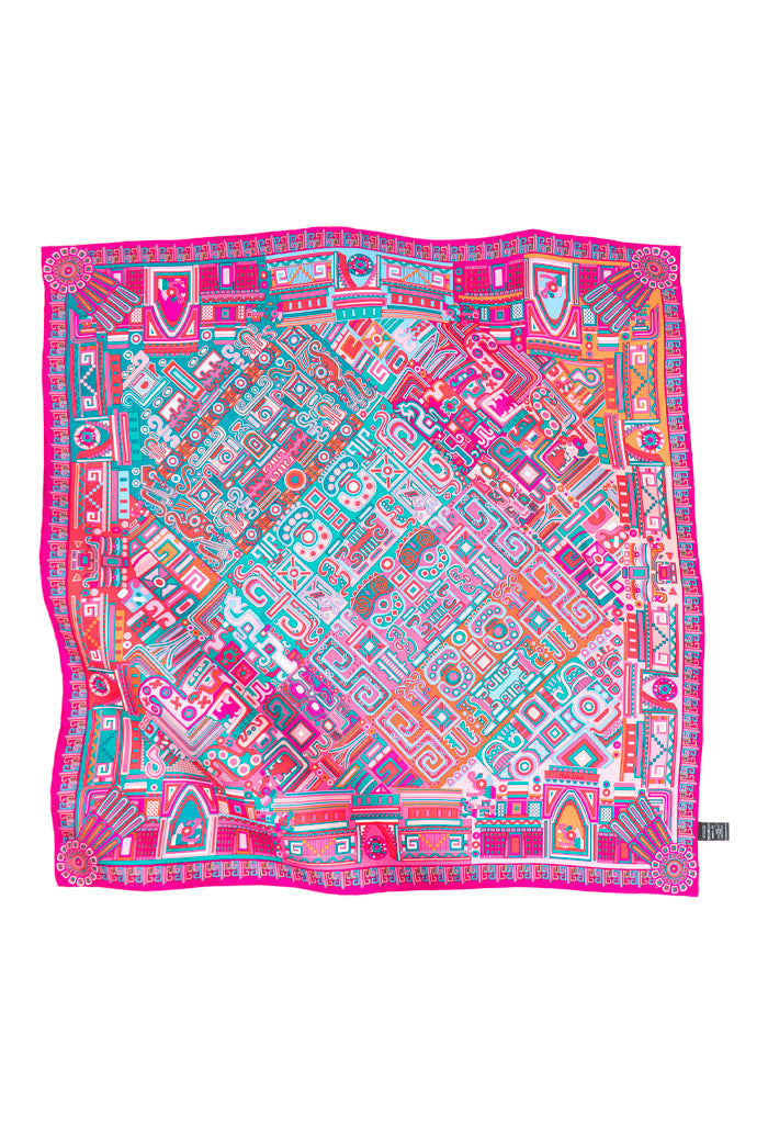 Mascada Ruta Puuc 90 cm