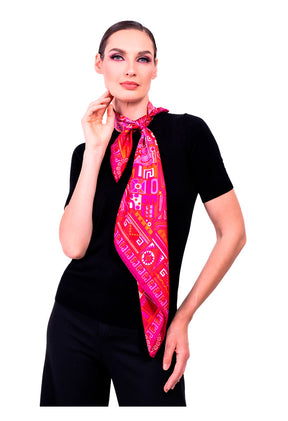 Mascada Ruta Puuc 90 cm