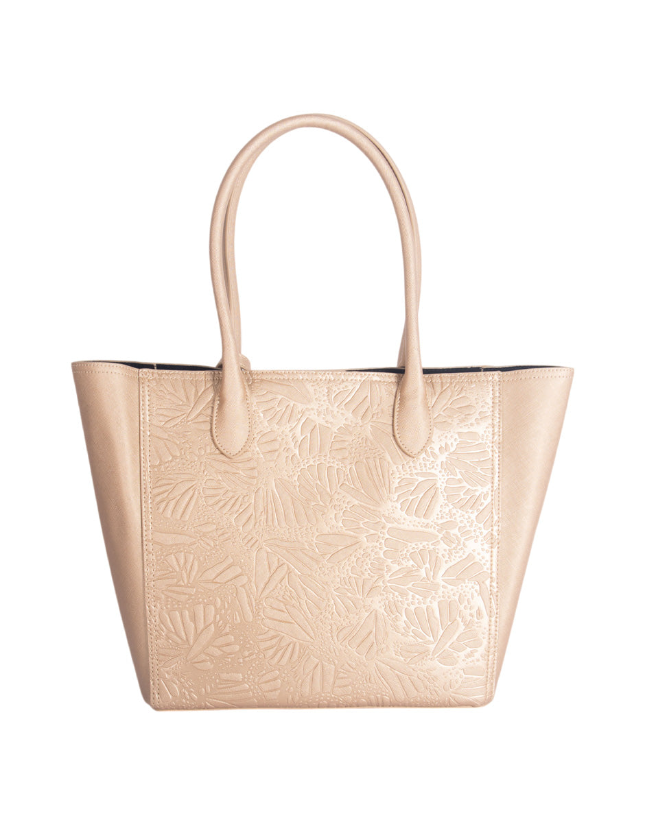Tote Kuuch Saffiano Grabado Mariposa