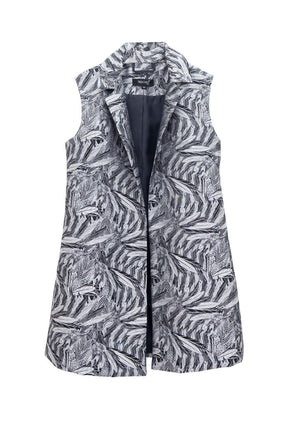 Chaleco Okuili Águila Real Mexicana Negro