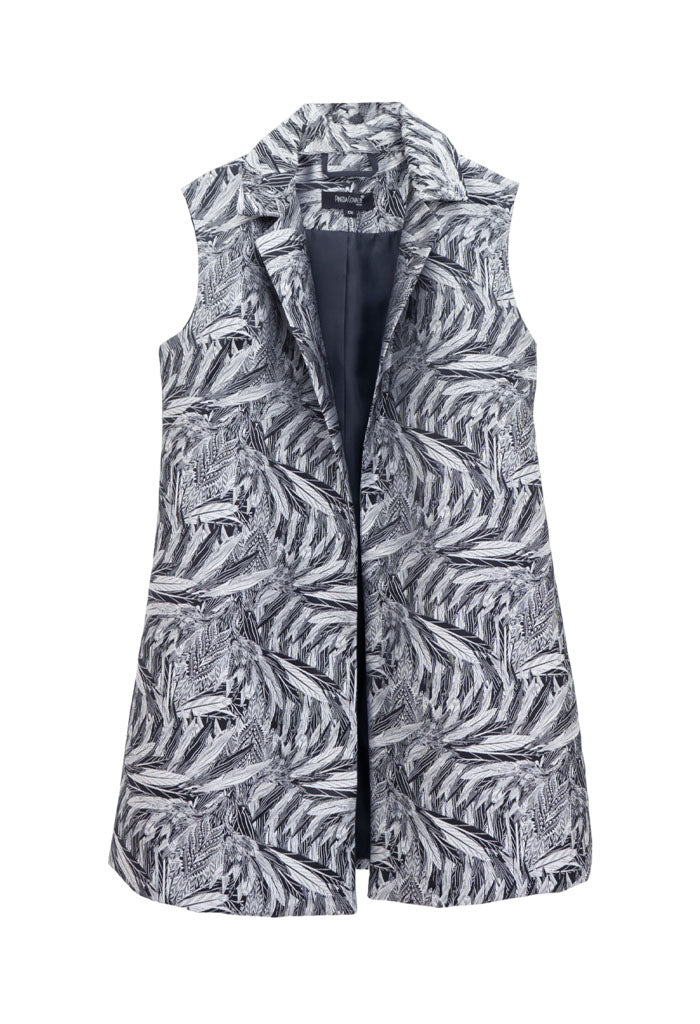 Chaleco Okuili Águila Real Mexicana Negro