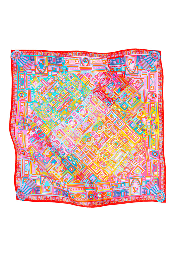 Mascada Ruta Puuc 90 cm