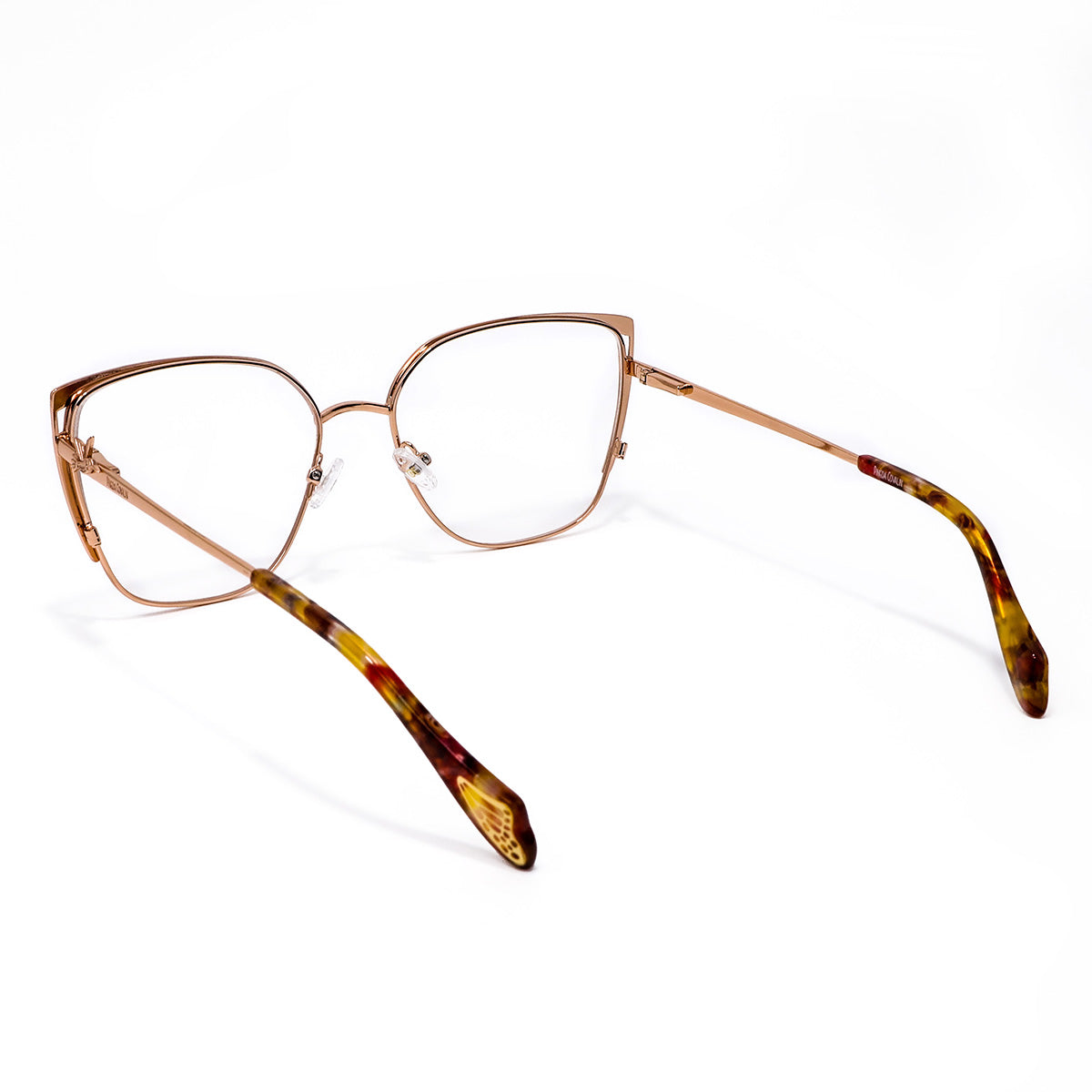 Lentes Oftálmicos Cat Eye Oro Rosa