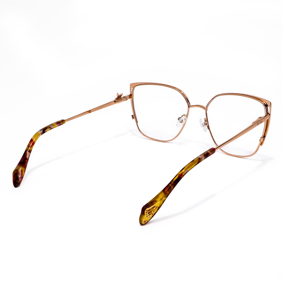 Lentes Oftálmicos Cat Eye Oro Rosa