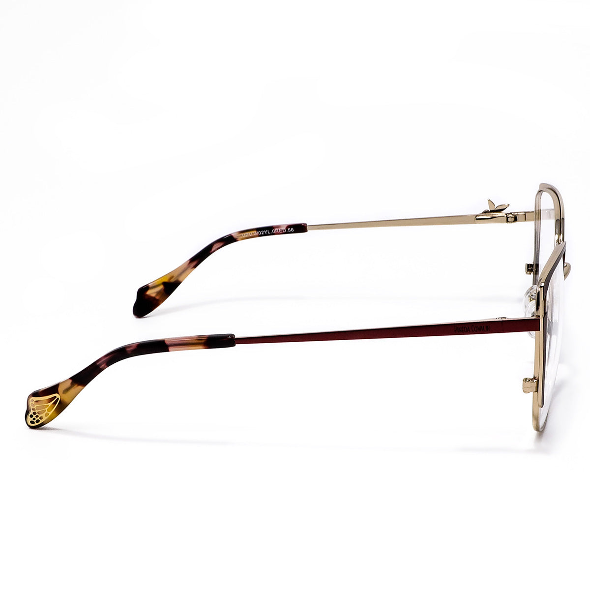 Lentes Oftálmicos Cat Eye Aro Rojo Mariposa